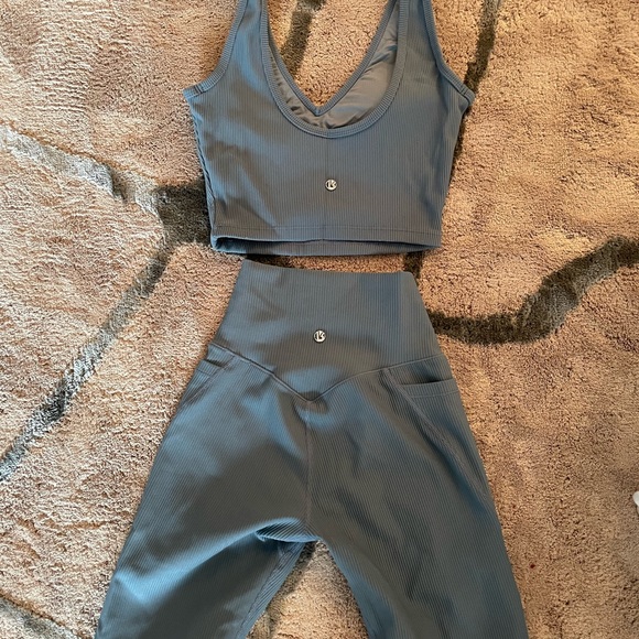 Buff bunny Material girl ribbed set - Picture 2 of 6